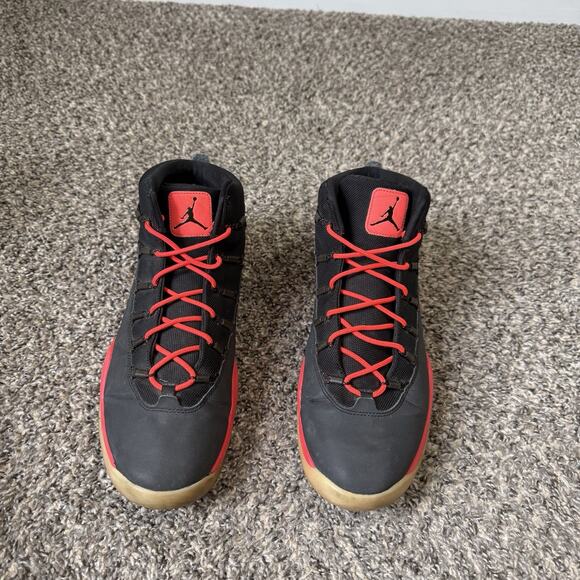 Nike Air Jordan Prime Flight 2013 Mens Size 13 Black Red Sneakers 616846-023 main image 5